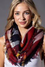 Load image into Gallery viewer, Everyday Plaid Infinity Scarf