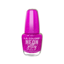 Load image into Gallery viewer, LA Colors Neon Jelly Glitter Polish