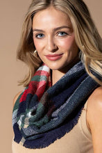 Load image into Gallery viewer, Everyday Plaid Infinity Scarf