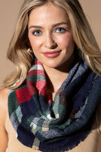 Load image into Gallery viewer, Everyday Plaid Infinity Scarf