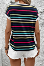 Load image into Gallery viewer, Multicolor Crew Neck T Shirt
