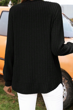 Load image into Gallery viewer, Textured Long Sleeve Knit Top
