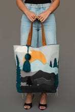 Load image into Gallery viewer, Mountain Scene Tote
