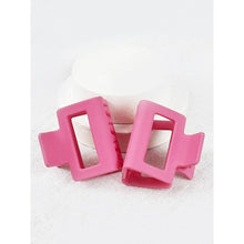 Load image into Gallery viewer, Medium Size Matte Rectangle Claw Clip
