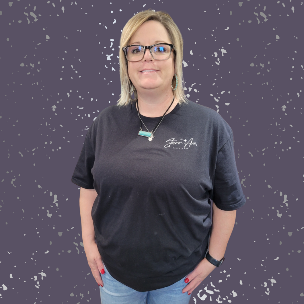 Starr Ave. Salon & Spa Graphic Tee (Black)