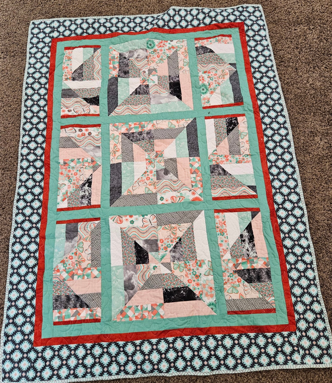 46” x 63” Pattern Quilt