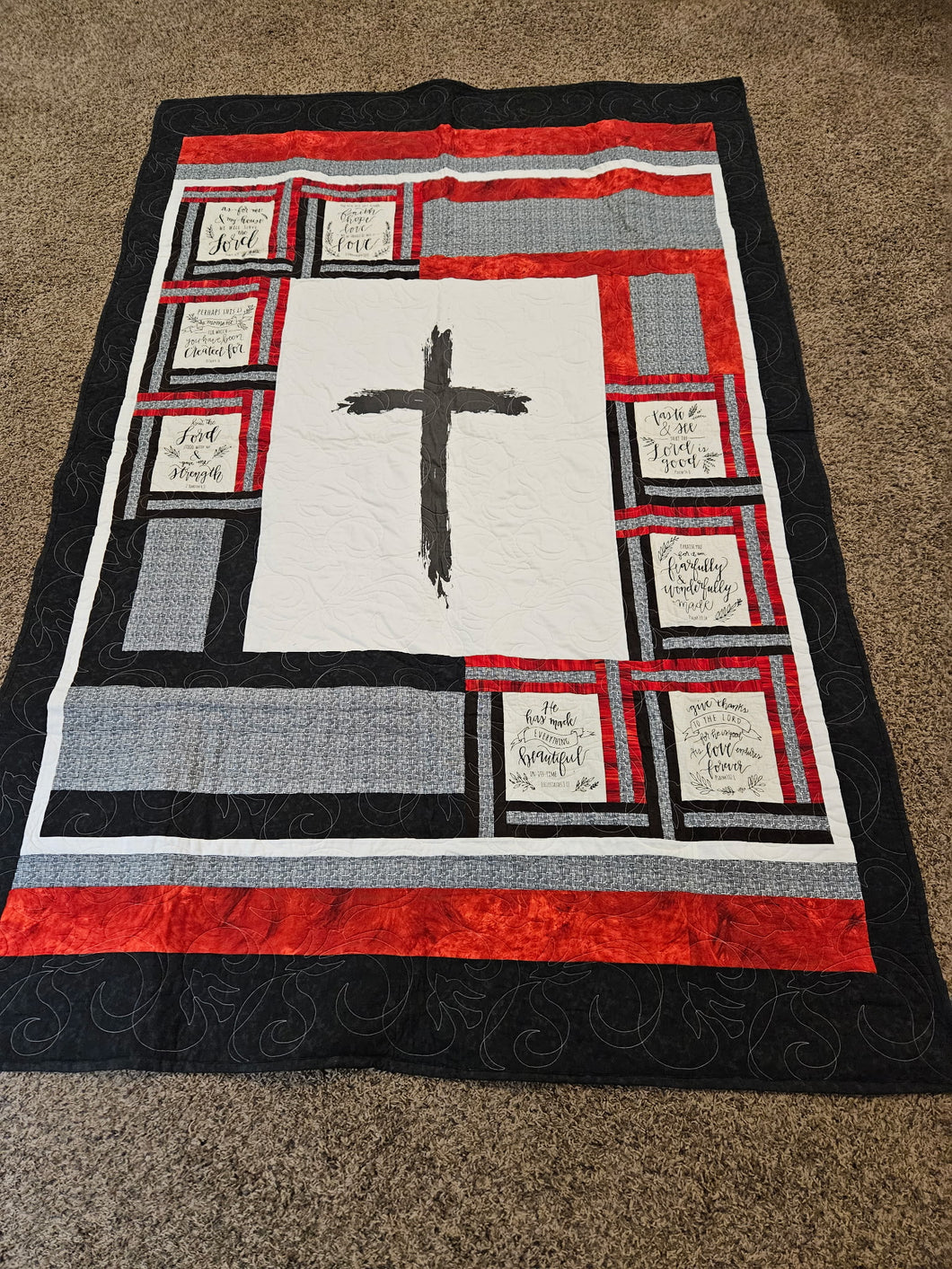 56” x 84” Kingdom Quilt