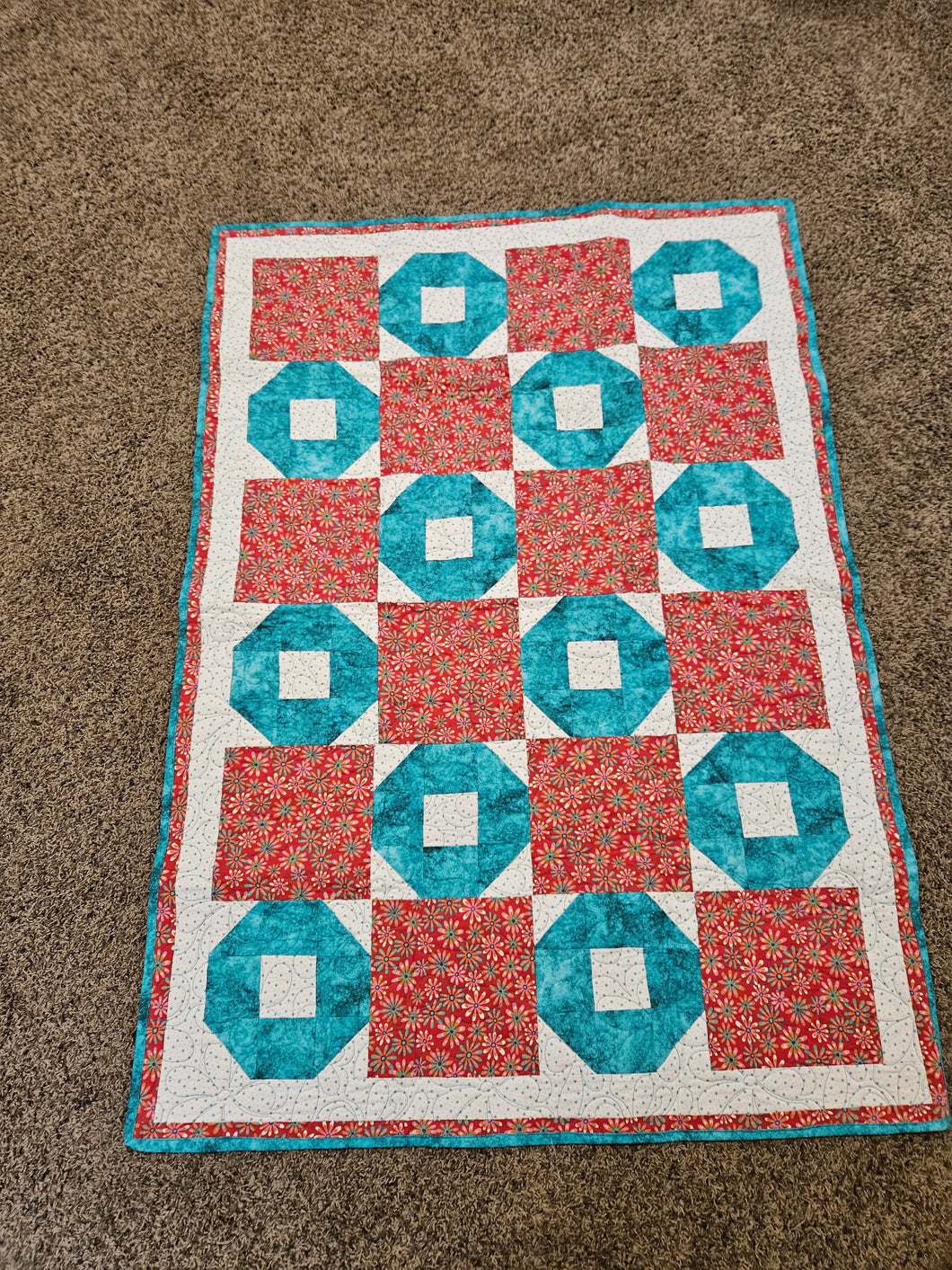 42” x 60” Flowering Beauty