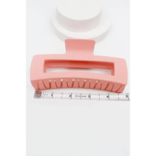 Load image into Gallery viewer, Matte Jumbo Cut-Out Rectangle Hair Claw
