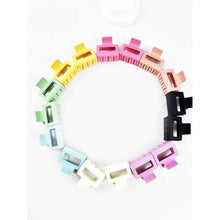 Load image into Gallery viewer, Medium Size Matte Rectangle Claw Clip
