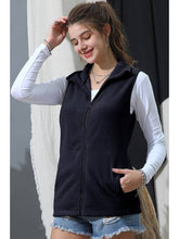 Load image into Gallery viewer, Zip Up Fleece Vest
