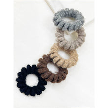 Load image into Gallery viewer, Plush Spiral Hair Ties
