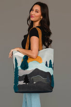 Load image into Gallery viewer, Mountain Scene Tote
