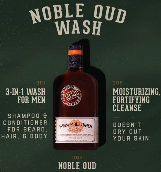 18.21 Man Made Body Wash - Noble Oud
